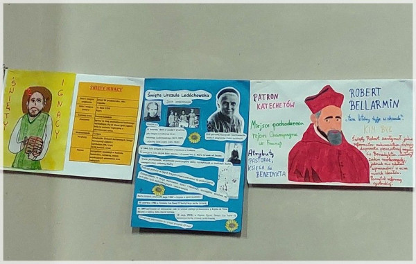 Święci to nasi patroni.