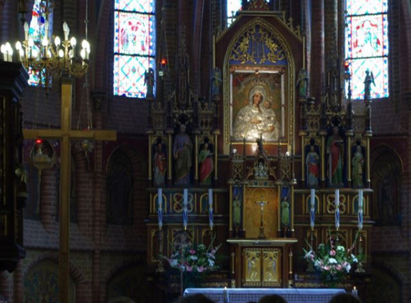 Ministranci w Gietrzwałdzie