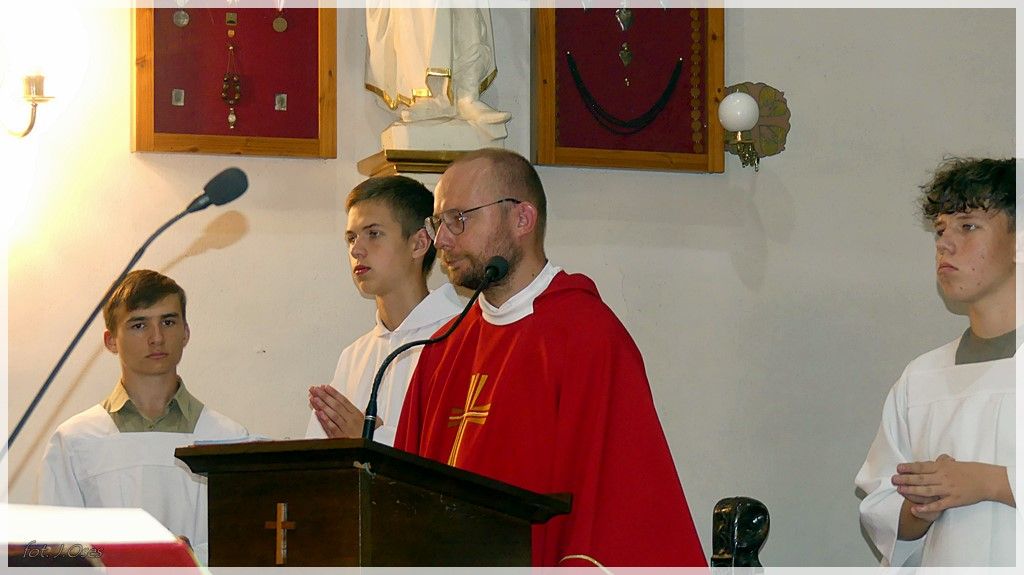 Pożegnanie ks. Mateusza