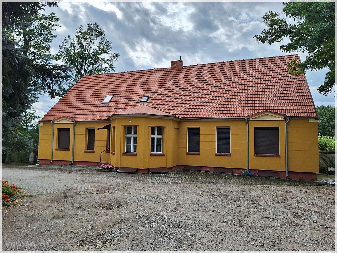 Czyszczenie dachu Probostwa